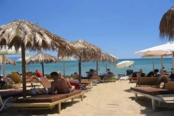 1 ден на плаж в Гърция - Неа Перамос, Амолофи, Неа Иракли...